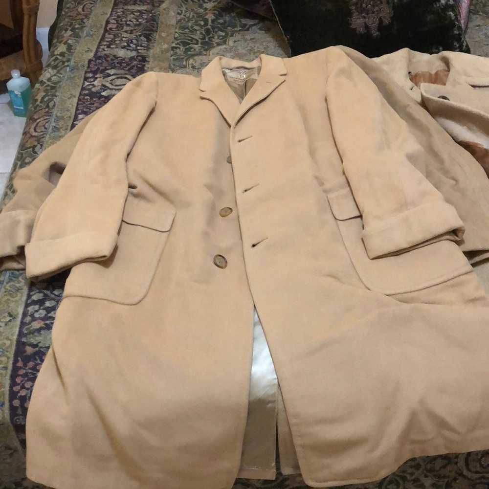 Tibetian 100% Pure Cashmere vintage long coat